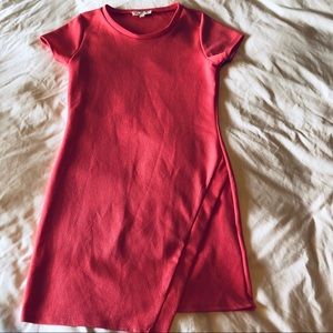 Pink Rose midi dress